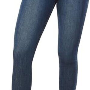 NYGARD LUXE Denim Skinny Ankle Stretch Pull On Jeans in Dark Indigo